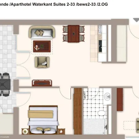 Lejlighed Aparthotel-waterkant-suites-suite-2-33 *